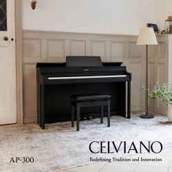 [Pre-order] Casio Celviano Digital Piano AP-300BK / AP-300WE / AP-300BN